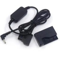 DR-E15 ACK-E15 Dummy Battery 12-24V Step-Down Cable To D-TAP Dtap For Canon EOS EOS-100D kiss x7 EOS Rebel SL1 SX70HS