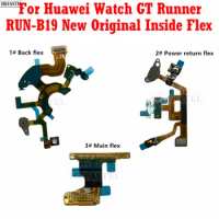 100% New Original RUN-B19 Main Back Flex For Huawei Watch GT Runner 46mm Power Return Flex button Switch key Flex Flat Cable