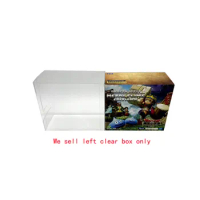 Transparent clear PET cover For PSV2000 For PS VITA 2000 dragon quest metal slime game limited edition console display box
