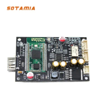 SOTAMIA SD2825 Bluetooth 5.0 Decoder Audio Board USB DAC PCM5101A Decoding Support U Disk Lossless Playback For Power Amplifiers