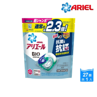 【ARIEL】4D抗菌抗洗衣膠囊 27顆袋裝