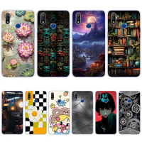 S3 colorful song Soft Silicone Tpu Cover phone Case for Realme 3/3 Pro