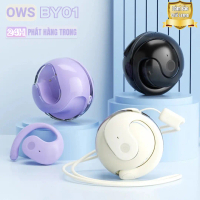 OWS by01, Tali silikon 1 + Gamepad 1, Reka Bentuk Badan Kristal, Fon Telinga Sukan, dengan Teknologi