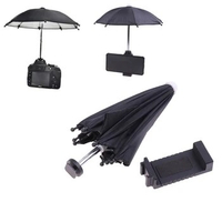 Waterproof Mini Mobile Phone Holder Camera Hot Boots Umbrella Bicycle Mount Sunshade Cover