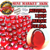 Batu mustika lipan / mustiko merah delima / siam / replika md