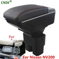 Car Armrests For Nissan NV200 evalia Armrest Box Storage Box interface Accessories Interior details 2011-2019