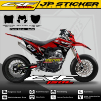 Decal CRF 150 L Full Body stiker / sticker dekal CRF 150 L desain D6 001