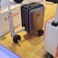 愛爾威SE3S電動行李箱旅行箱登機箱自動伸縮騎行箱Blackpink同款