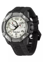 Timberland Watch Timberland - Jam Tangan Analog Pria - Black - Rubber Strap - TBL 13356 JPBU-13