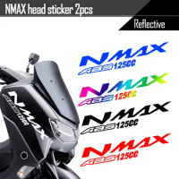 Reflective Motorcycle Accessories Scooter body Side Strip fairing Sticker logo decal For YAMAHA NMAX 155 Nmax160 Nmax150 Nmax125