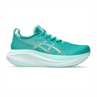 【asics 亞瑟士】Gel-nimbus 27 女 慢跑鞋 彈力 支撐 緩震 綠 白(1012B753-400)
