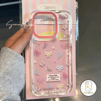 Mimpi Fantasi Kupu-kupu Elegan Manis Bunga Segar Warna-warni Grafiti Lukisan Case Untuk IPhone 13 15