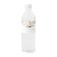 Custom Anthurium Floral Water Bottle Label Wedding Wrappers Party Supplies