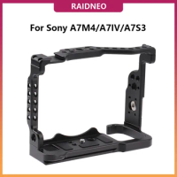 Protective Metal Cage for Sony A7M4 A7S3 A7M IV A7SIII Camera Cage CNC Bracket Stabilizer Accessories for Video Film Vlog Making
