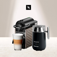 Nespresso 膠囊咖啡機 Pixie(鈦金屬)咖啡機 Barista咖啡大師調理機 組合
