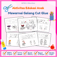 Mewarnai  Bracelet Cut & Glue | Coloring Page Aktivitas Anak Paud TK SD | Prakarya DIY Craft Xeizo