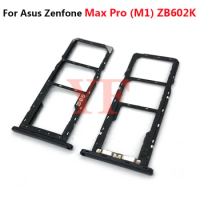 For Asus Zenfone Max Pro M1 ZB601KL ZB602K Zenfone 5 ZE620KL 2018 Sim Card Holder Slot Micro SD Tray