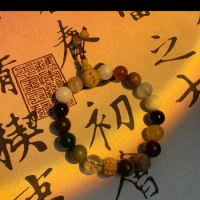 Natural Bodhi 18-seed Beads bracelets Bodhi bracelets safe prayer beads