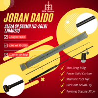 JORAN DAIDO ALEXA | Tongkat Pancing | Fishing Rod | Spinning | Fuji | Solid