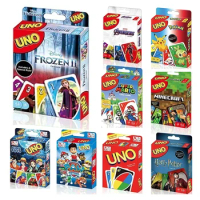 UNO FLIP! Board Game Pokemon Anime Cartoon ONE PIECE Figure Pattern Family Funny Entertainment uno Cards Games Christmas Gifts