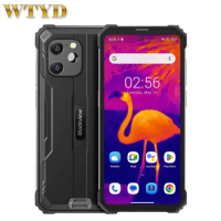 Blackview BV8900 Rugged Phone Thermal Imaging Camera 8GB+256GB 6.5 inch Android 13 Helio P90 Octa Core NFC 4G Smartphone