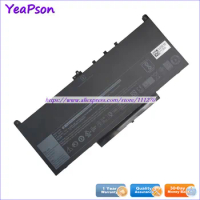 Yeapson 7.6V 55Wh Genuine J60J5 MC34Y R1V85 242WD GG4FM Laptop Battery For Dell Latitude 12 E7270 E7470 Notebook computer