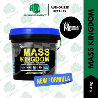 Muscle Kingdom Mass Kingdom - Powder 5.4 kg, 30 Servings, Mass Gainer