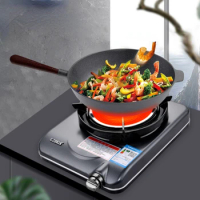 Infrared Liquefied Gas Stoves, Energy Saving Hot Fire Stir-fry Energy Windproof Gas Cooktop， Lpg Cooker Wok Gas Burner