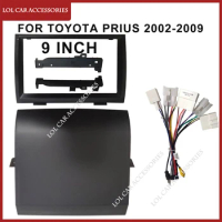 9 Inch For Toyota Prius 2002-2009 Car Radio Android Stereo MP5 GPS Player 2 Din Head Unit Panel Casing Frame Fascia Install