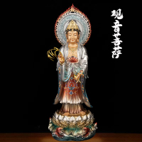 善財西方三圣佛像阿彌陀佛觀音菩薩大勢至菩薩神像家用供奉擺件