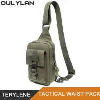 Oulylan Hiking Camping Equipment Outdoor Military Tactical Sling Sport Travel Chest Bag Shoulder Bag For Men Women Crossbody Bag