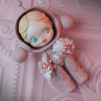 Pop Mart Skullpanda Baby Series Toys Doll Cute Anime Figure Desktop Ornaments Collection Gift