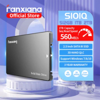 Fanxiang SSD S101Q 2.5 inch SATA SSD 256GB 512GB 1TB 2TB 560MB/s Hard Drive SATA3.0 Internal Solid S