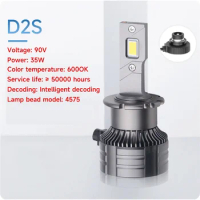 Integrated D1S LED bulb for car headlights D2S/D3S LED lights D4S/D5S D2H car headlights