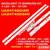 BACKLIGHT TV SAMSUNG 24 Inch UA24T4001AK UA24T4003AK RF-AZ240001SE30-0401 A2 LAMPU BL CAHAYA PENERAN