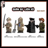 Quân đội Liên Xô Mô hình Lâp ráp Binh Lính Liên Xô Nữ phi công Trung đoàn Kỵ binh Đồ chơi Russian Ar