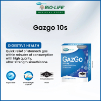 Gazgo 10 capsules (EXPIRY DATE MAY 2028)