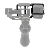 Plastic Handheld Gimbal Adapter for OSMO Action Cameras Switch Mount Vertical Plate for Gopro 9 8 7 6 5 For AKASO EK7000 4K
