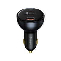 Baseus倍思 尊享多路快充車載充電器160W TZCCZM0G