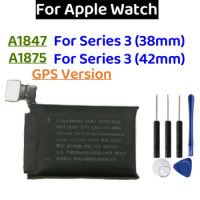 Replacement Battery A1847 For Apple Watch Series 3 38mm GPS Version, A1875 For Apple Watch Series 3 42mm GPS Version+ Free Tools
