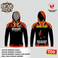 Jersey Merpati Bertopi Custom Premium Sesuai Keinginan