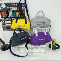 2025 New Bowling Bag Portable Outdoor Travel Sports Crossbody Bag Handbag Japanese Trendy Brand Lett