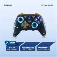 Rexus Multiplatform Gamepad Wireless Bluetooth Gladius GX500 Navy