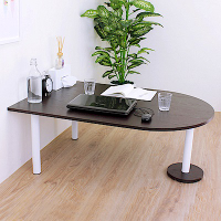 頂堅 蛋頭形和室桌/矮腳桌/餐桌-深80x寬120x高45cm-二色