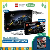 Beli 1 Gratis 1 - LEGO Technic 42206 Oracle Red Bull Racing RB20 F1 Car + LEGO Speed Champions 77243