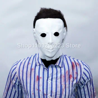 Realistic Halloween Michael Myers Full Face Mask, Film Role Play, Creepy Counterfeiting, Realistic Adult Mask