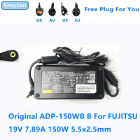 Original AC Adapter Charger For FUJITSU 19V 7.89A 150W 5.5x2.5mm ADP-150WB B FMV-AC505A Laptop Power Supply