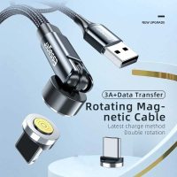 ESSAGER Kabel Data USB Type C Magnetic Rotateable 3A - ES-X33