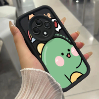 เคสสำหรับ OPPO Reno 12F 4G Reno 12F 5G F27 5G เคสโทรศัพท์แบบใหม่ไดโนเสาร์ยูนิคอร์นซิลิโคนกันกระแทก