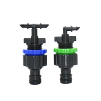 1/4 Inch Hose To 5/8" Quick Connector Nipple 2-Way 4/7 Hose Connectors Water Splitter Watering Pipe Fitting 1PCS